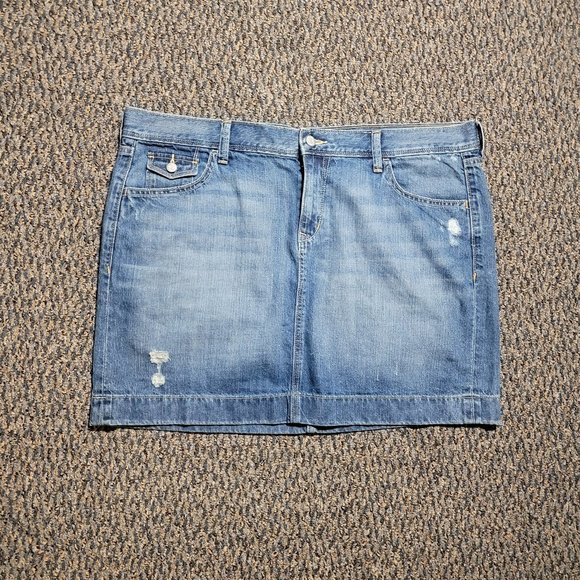 Old Navy Denim Skirt Size 16 - Picture 1 of 6